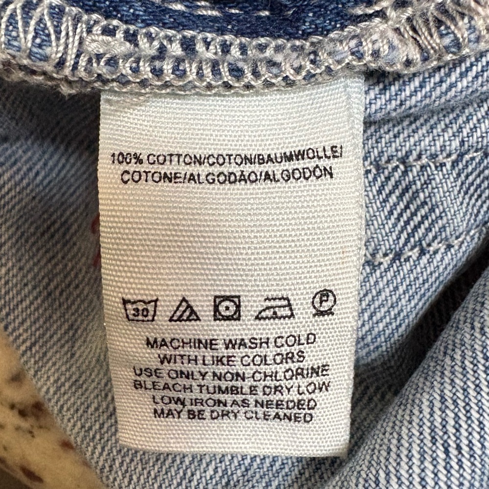 We the Free Ziggy Denim Overalls Size 25 - Picture 9 of 10